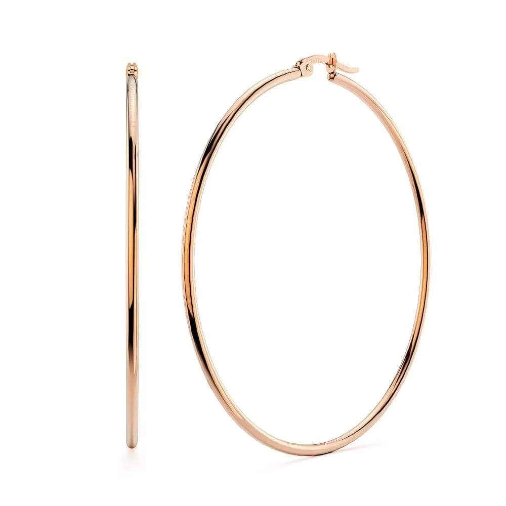 Trishia Hoop Earrings 60mm