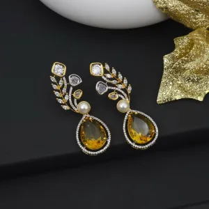 Tulip American Diamond Earrings