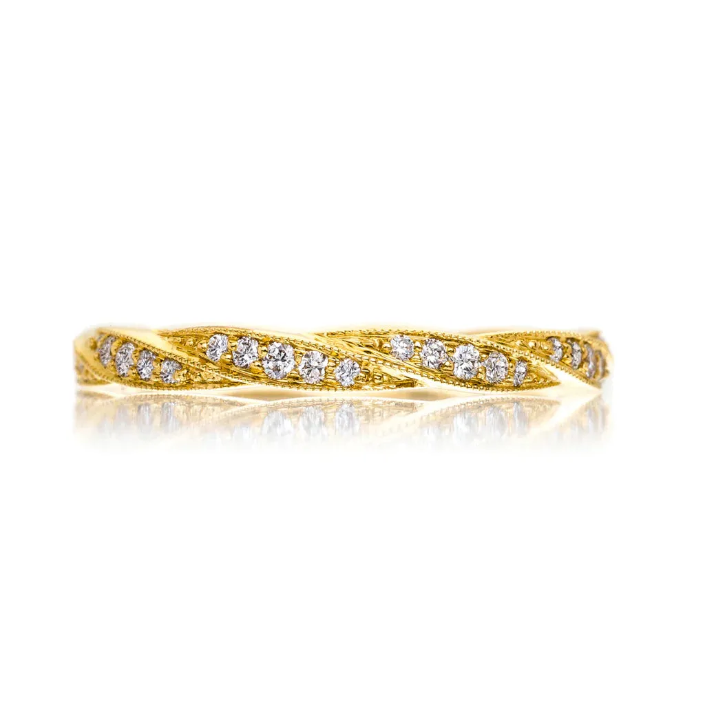 Twine Diamond Band